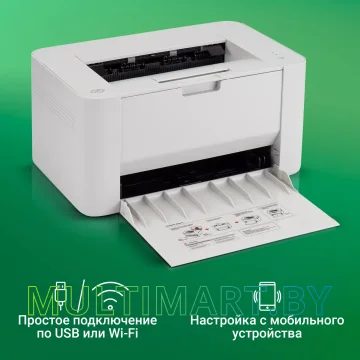 Принтер Digma DHP-2401W (серый) картинка 5